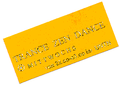 microflyer:trance zen dance